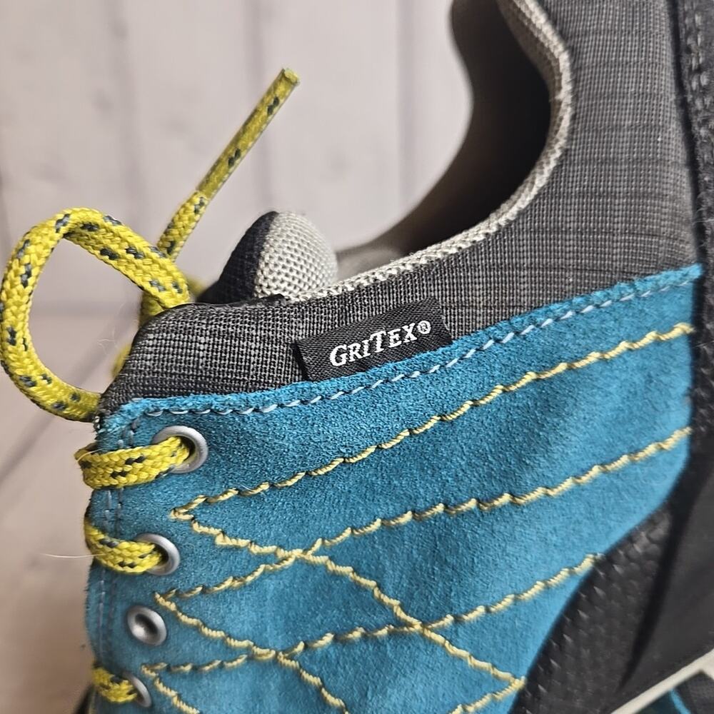 Grisport Treviso Waterproof Hiking Walking Shoes Teal Black Womens Size 8 EU 39 - Picture 7 of 11